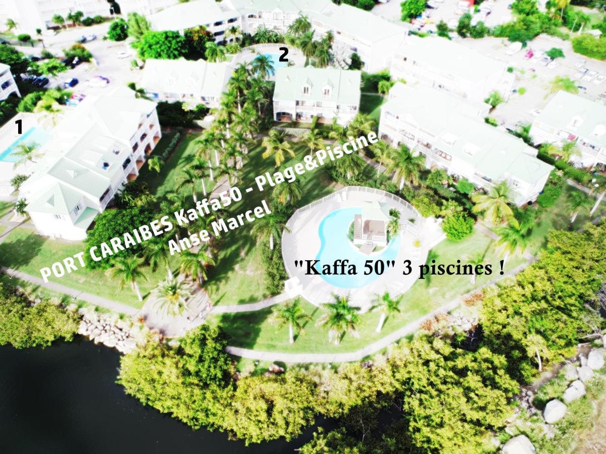 Kaffa50 - Plage & 3Piscines - Anse Marcel Exterior photo